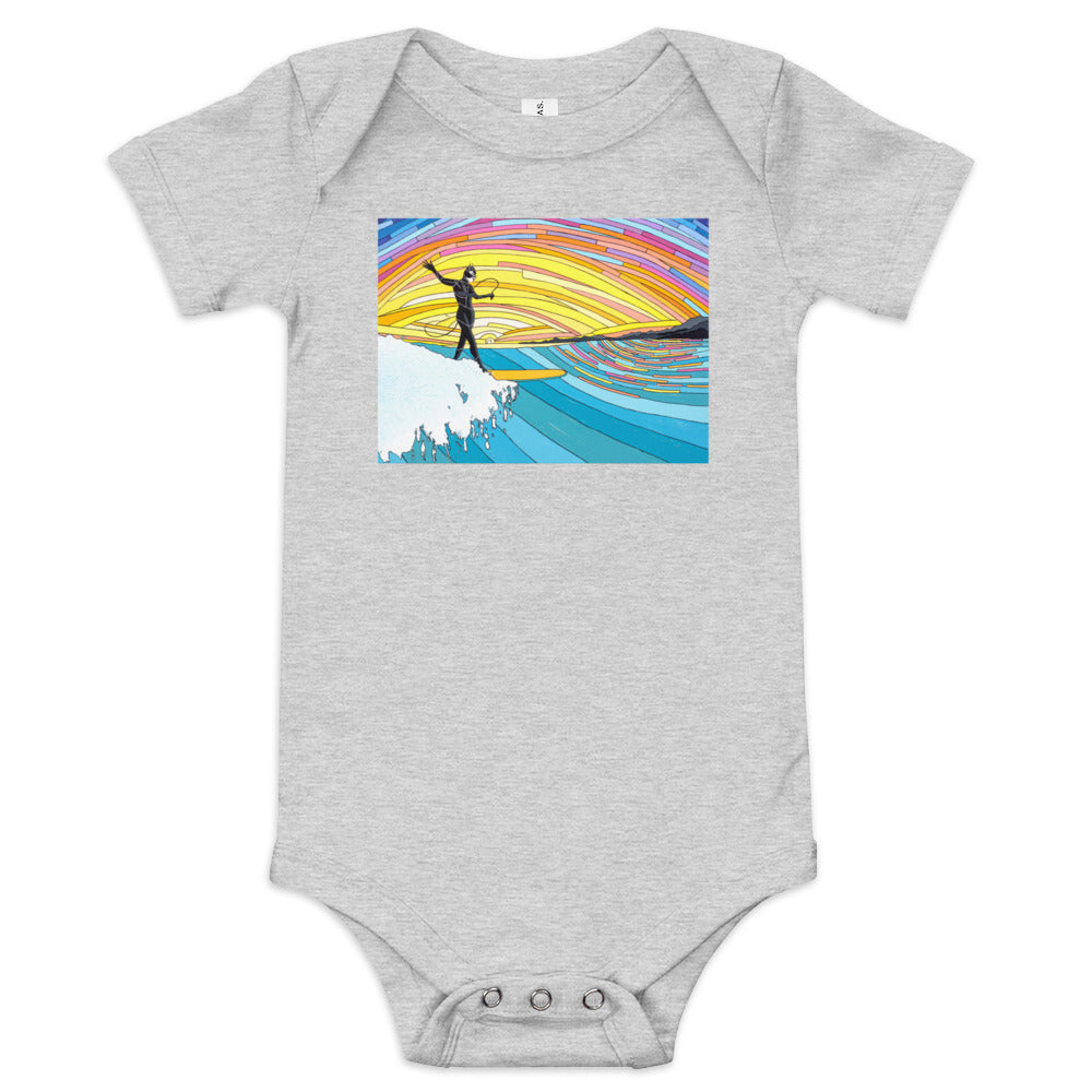 Meowie Wowie Baby short sleeve one piece
