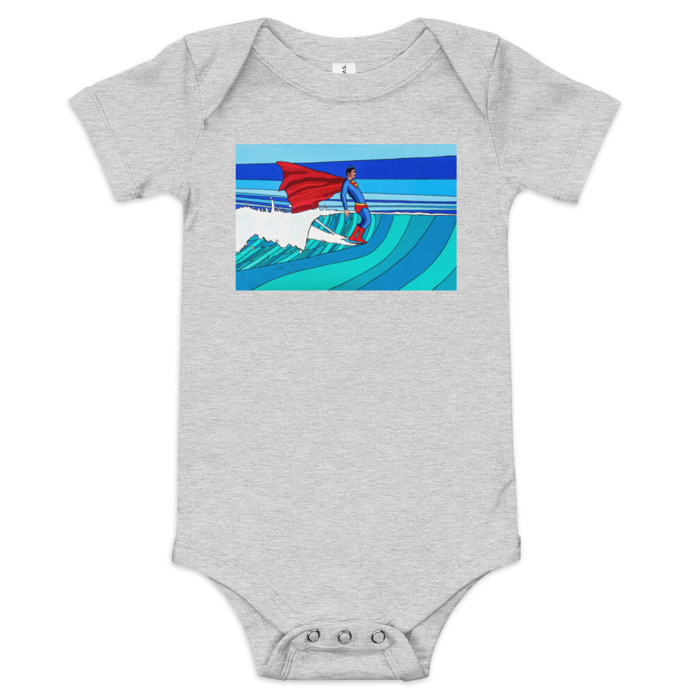 Faster Than a Speeding Bullet - Baby short sleeve one piece