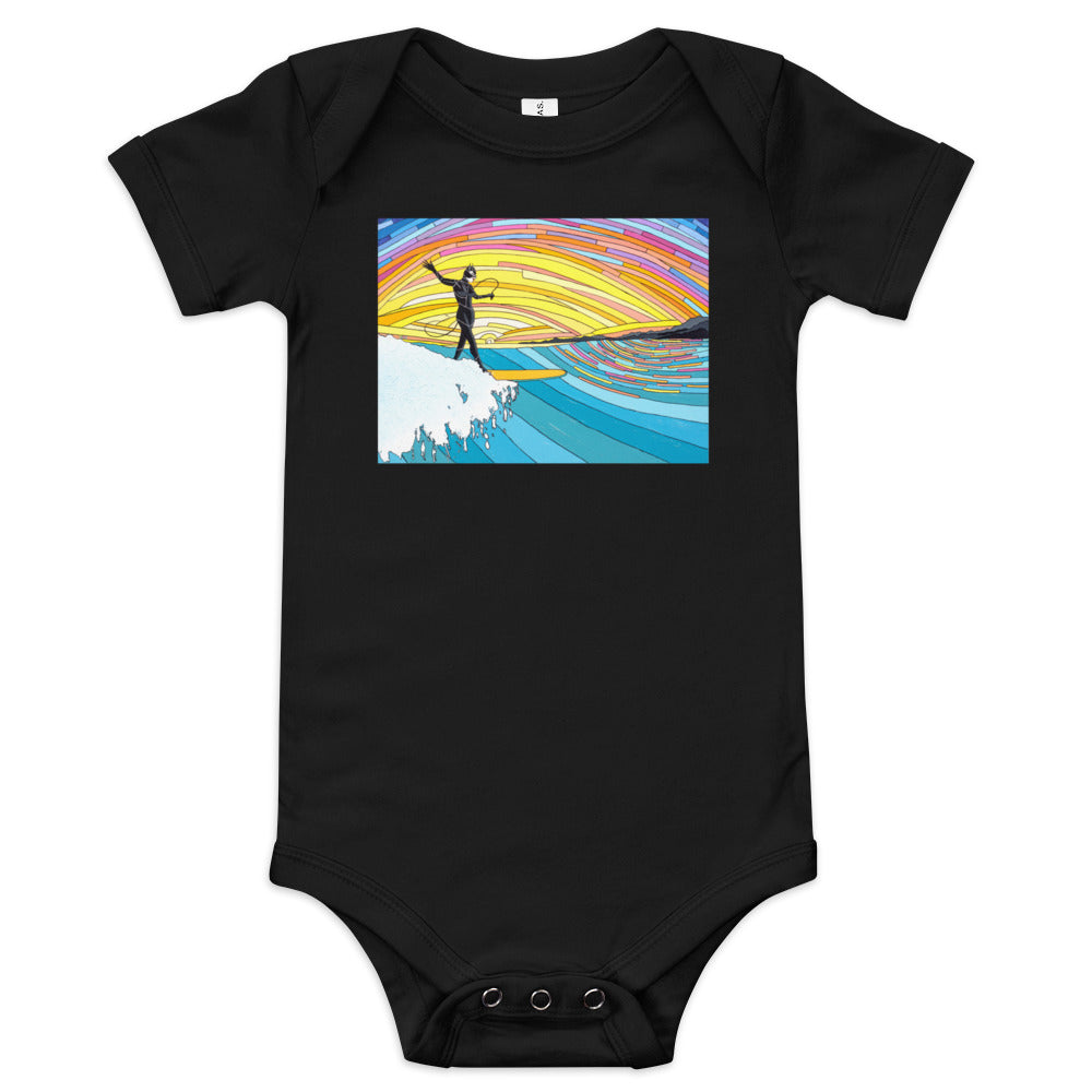 Meowie Wowie Baby short sleeve one piece