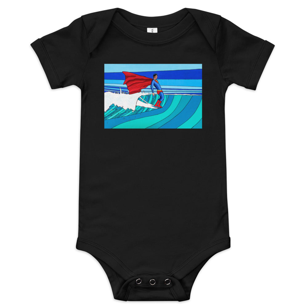 Faster Than a Speeding Bullet - Baby short sleeve one piece