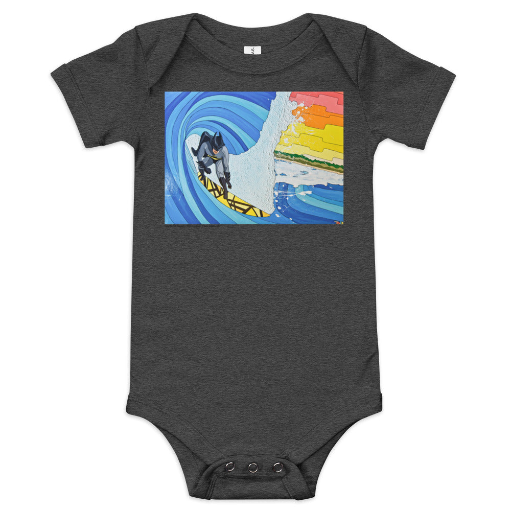 Holy Barrels Batman - Baby short sleeve one piece