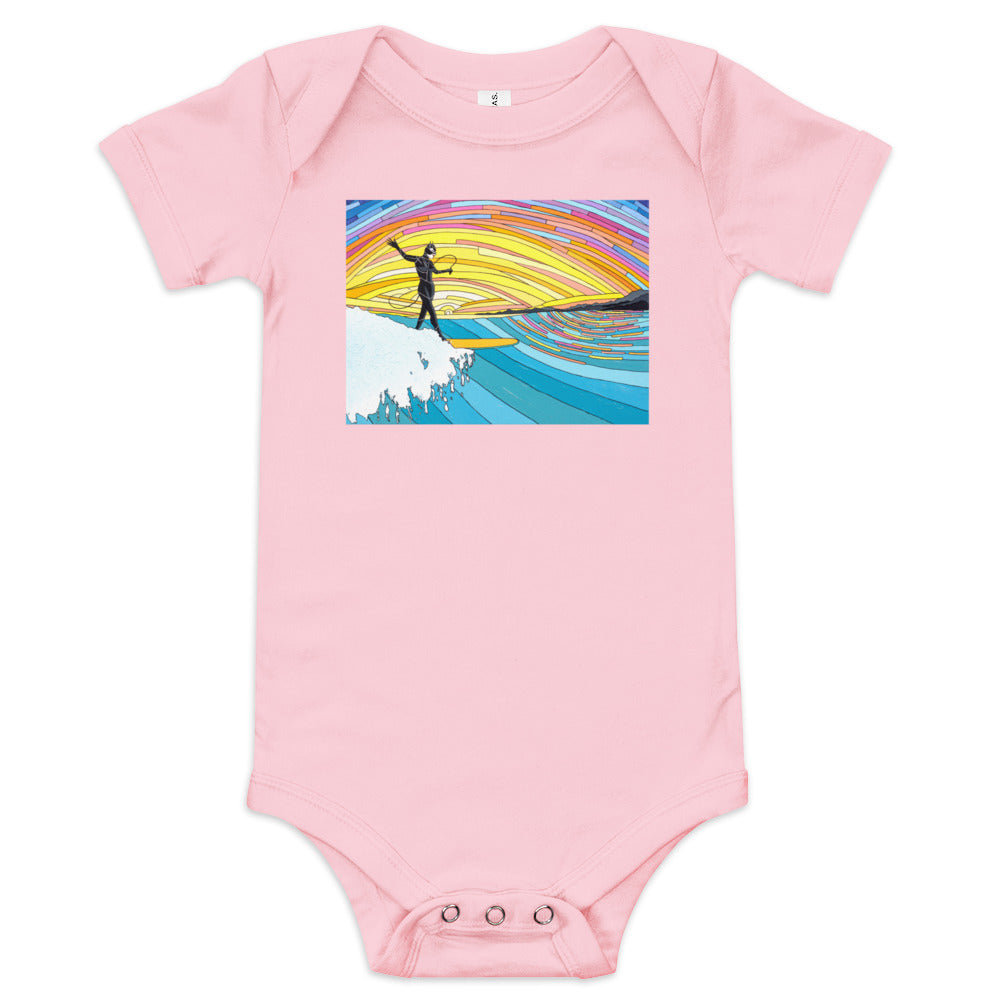 Meowie Wowie Baby short sleeve one piece