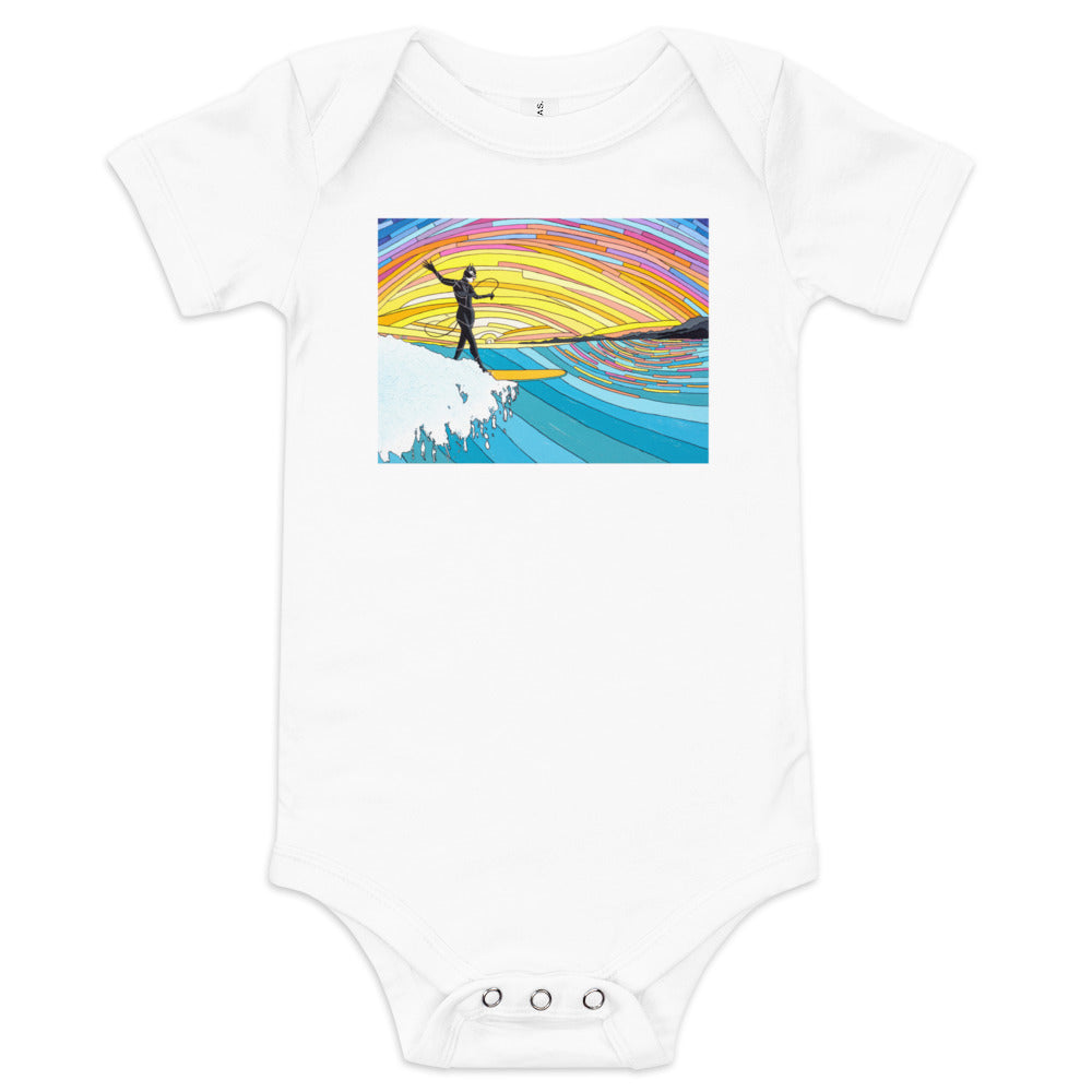 Meowie Wowie Baby short sleeve one piece