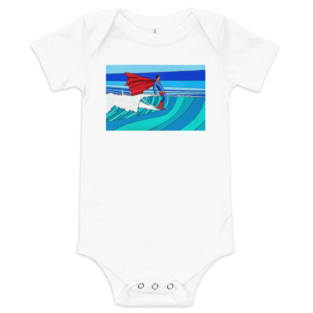 Faster Than a Speeding Bullet - Baby short sleeve one piece