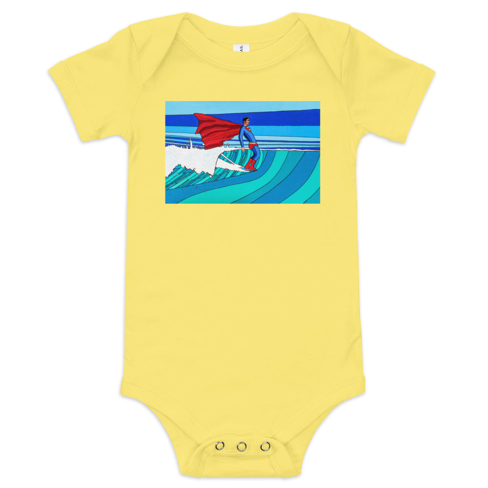 Faster Than a Speeding Bullet - Baby short sleeve one piece