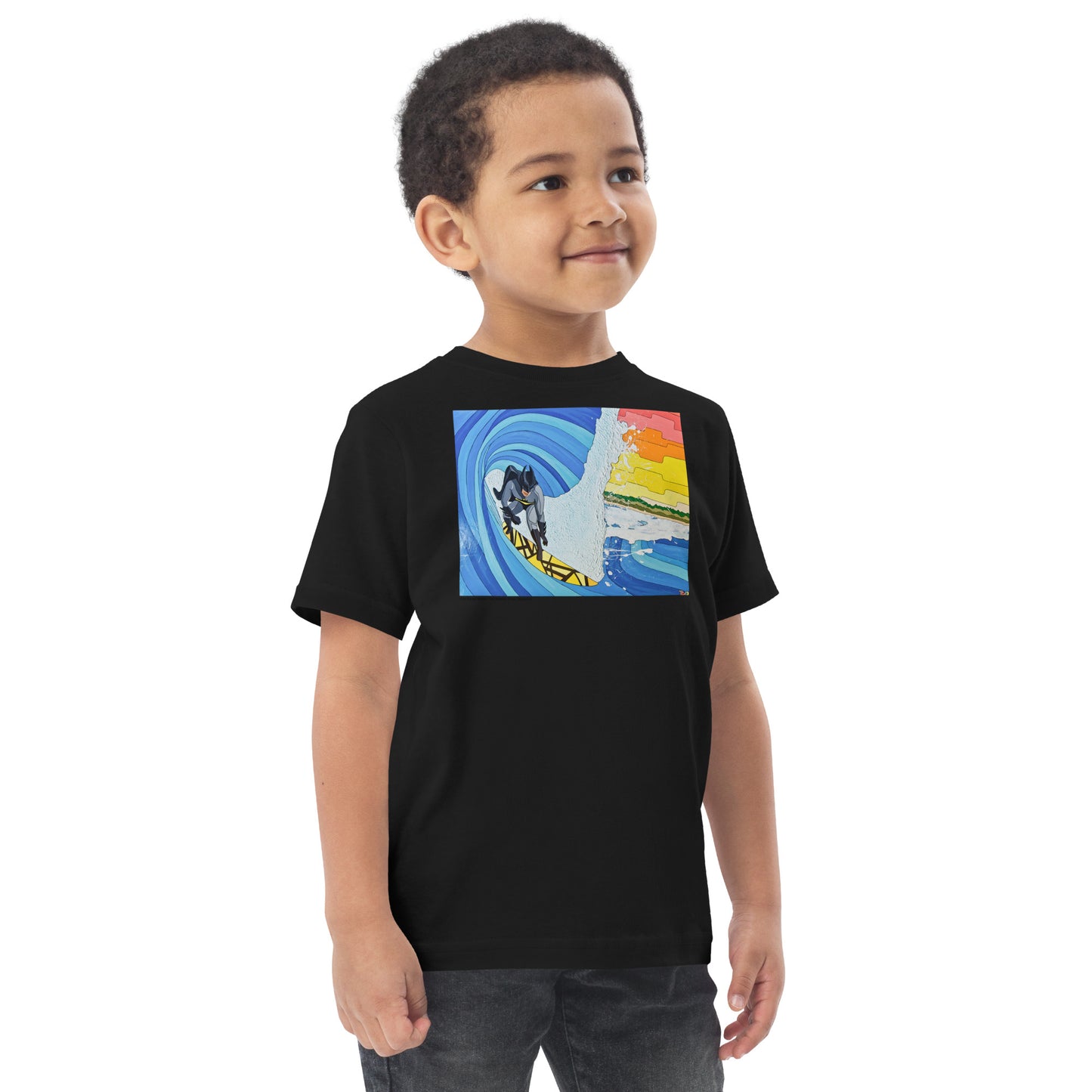 Holy Barrels Batman - Toddler jersey t-shirt