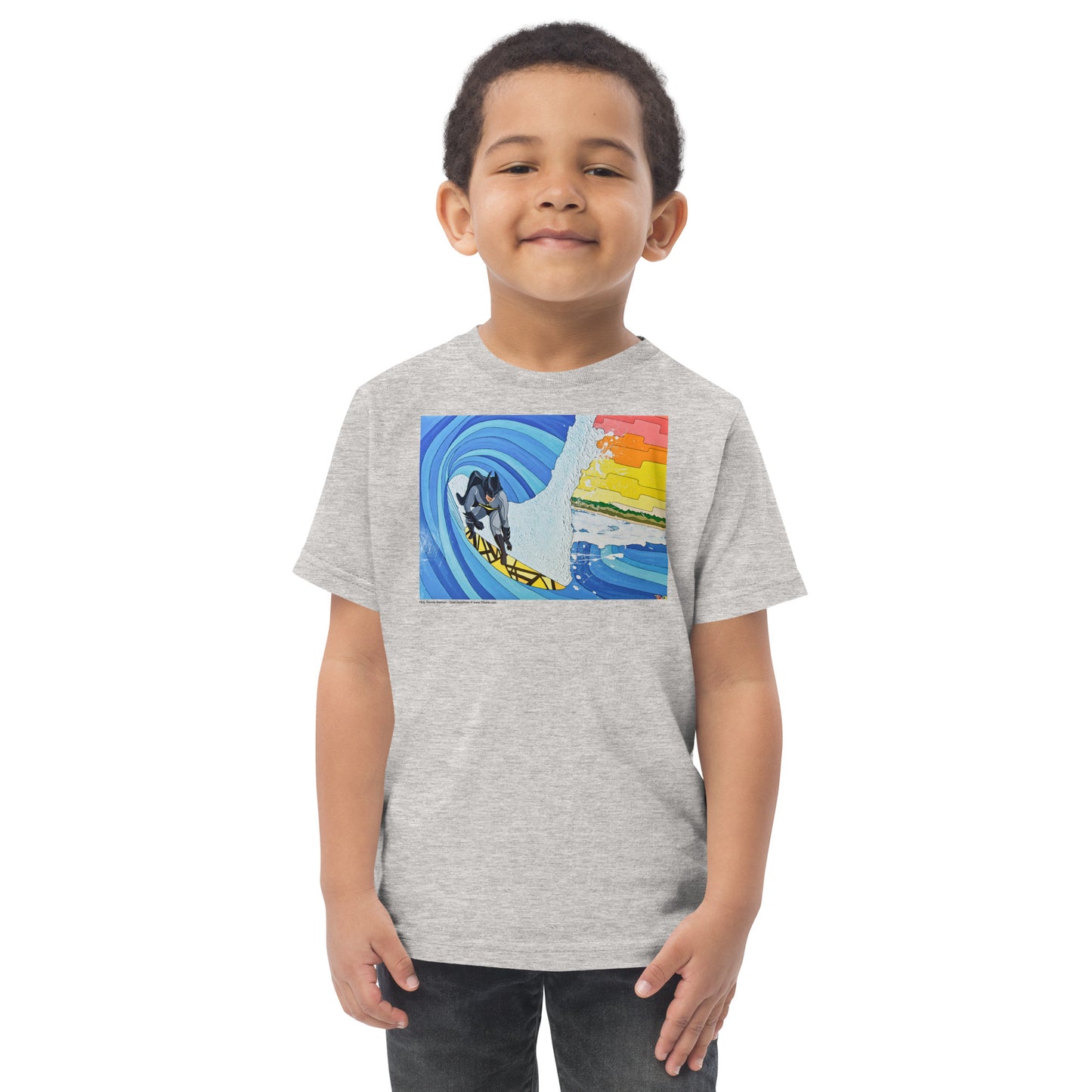Holy Barrels Batman - Toddler jersey t-shirt