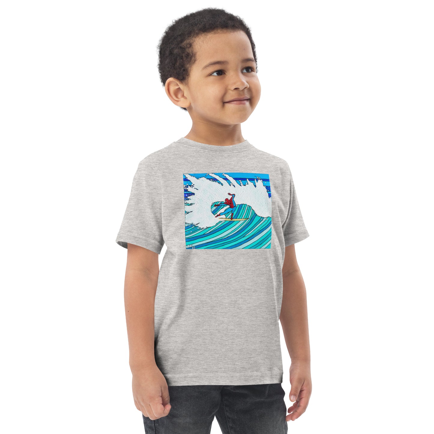 Spidey Style - Toddler jersey t-shirt