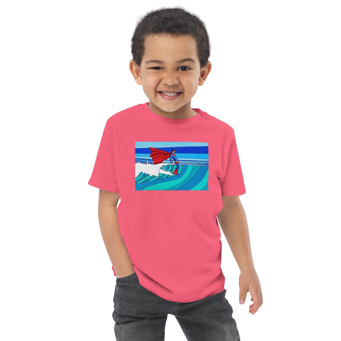 Faster Than a Speeding Bullet - Toddler Jersey T-Shirt