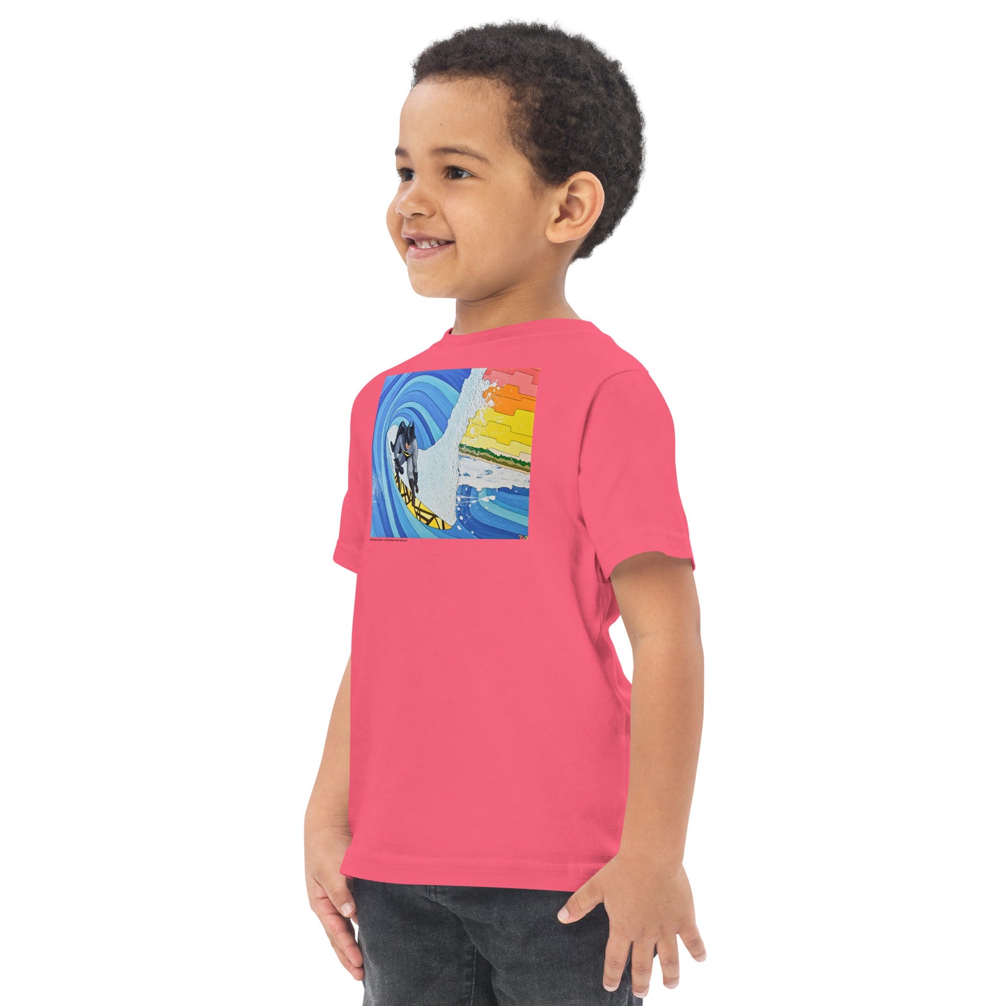 Holy Barrels Batman - Toddler jersey t-shirt