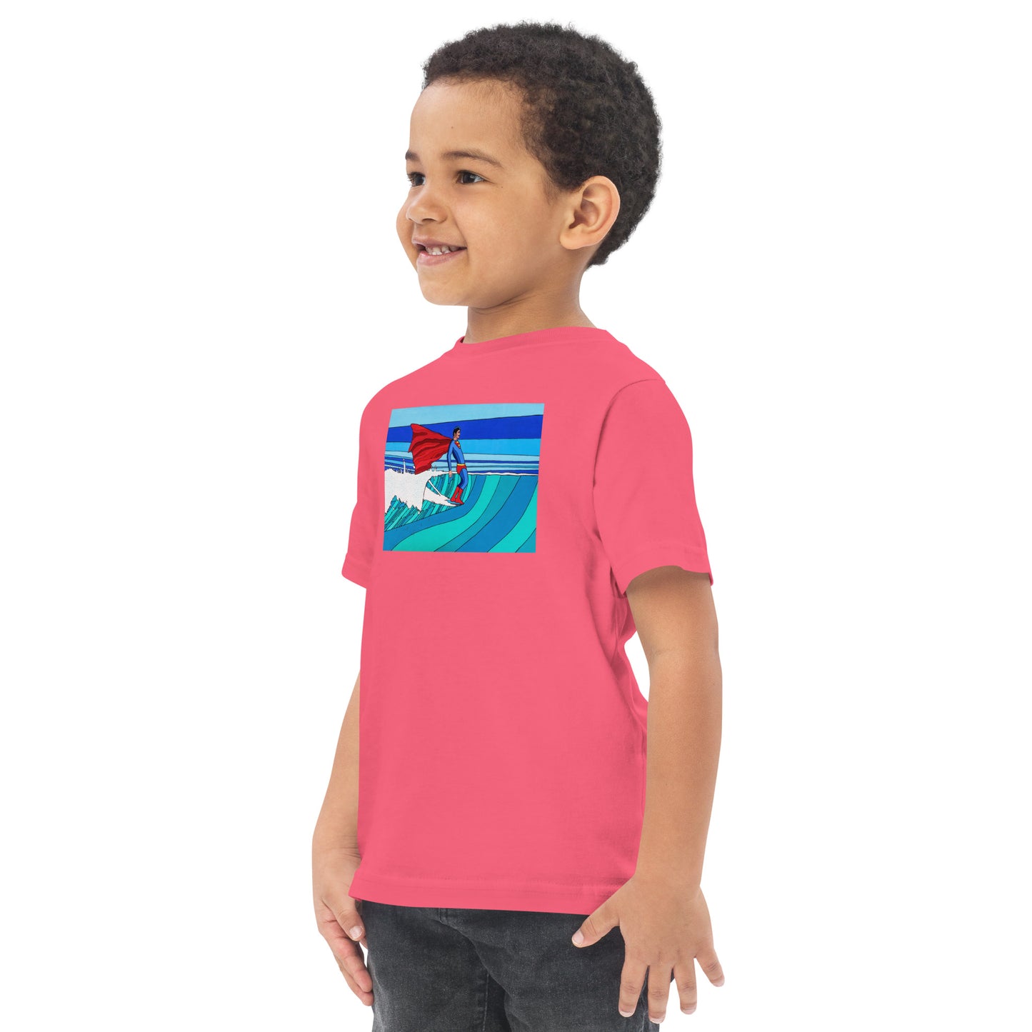 Faster Than a Speeding Bullet - Toddler Jersey T-Shirt