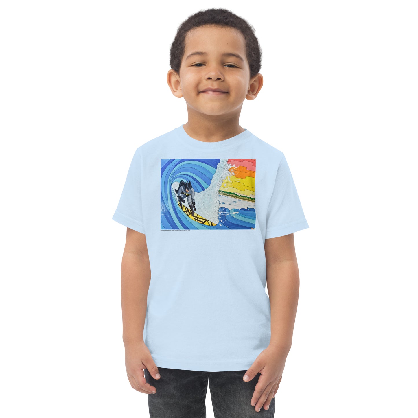 Holy Barrels Batman - Toddler jersey t-shirt