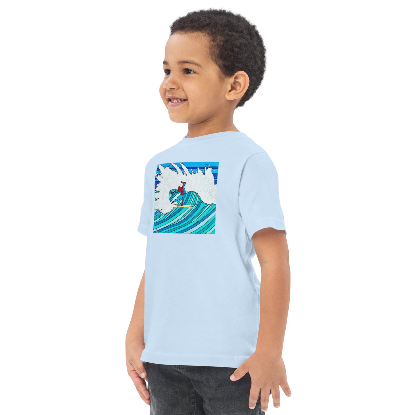 Spidey Style - Toddler jersey t-shirt