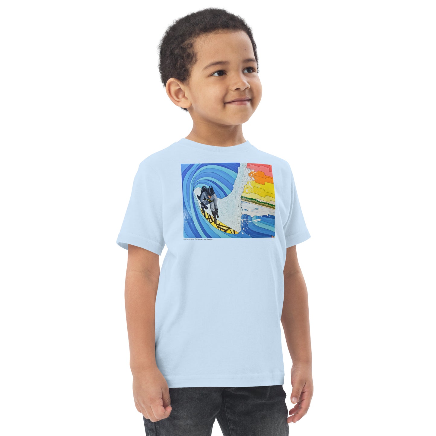 Holy Barrels Batman - Toddler jersey t-shirt