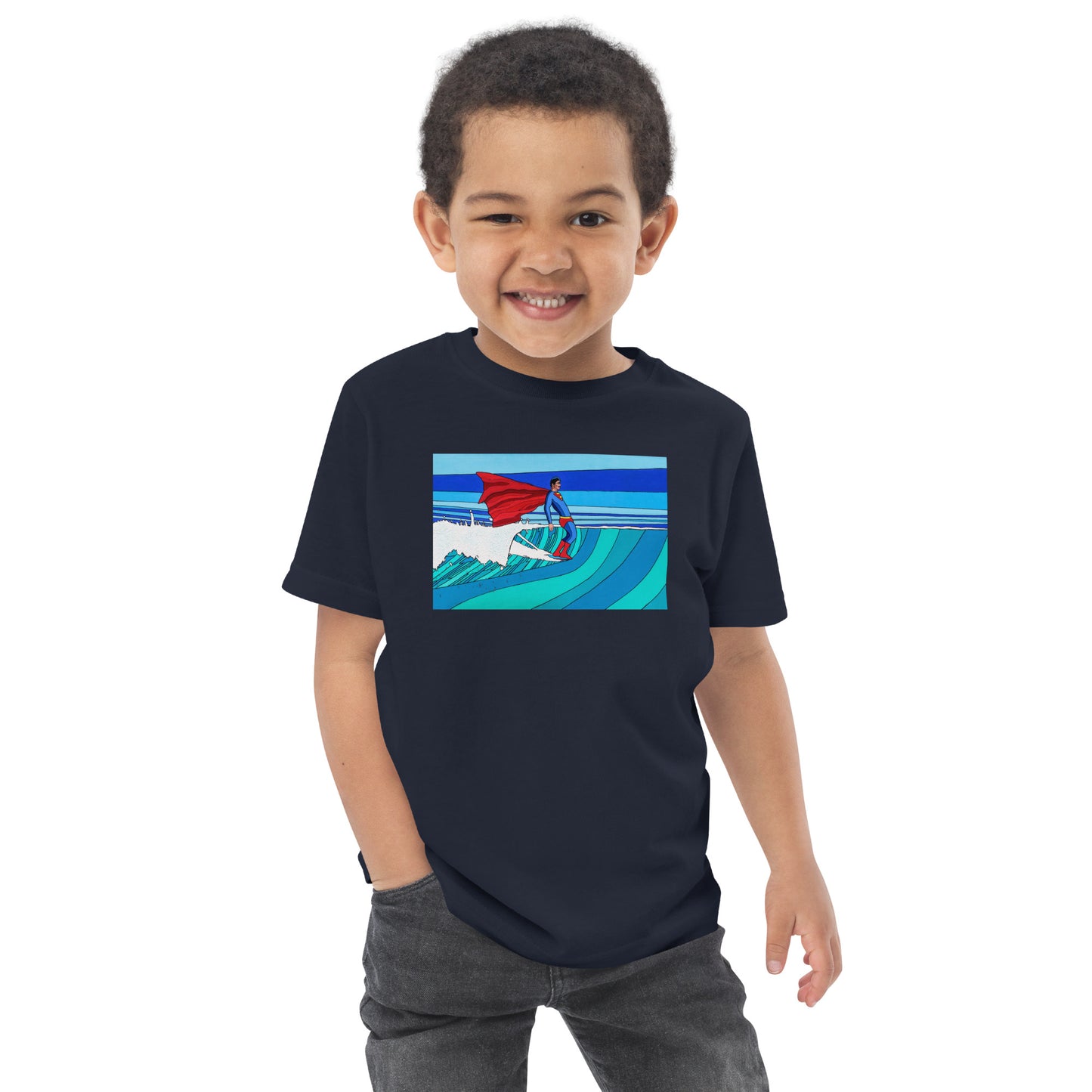Faster Than a Speeding Bullet - Toddler Jersey T-Shirt