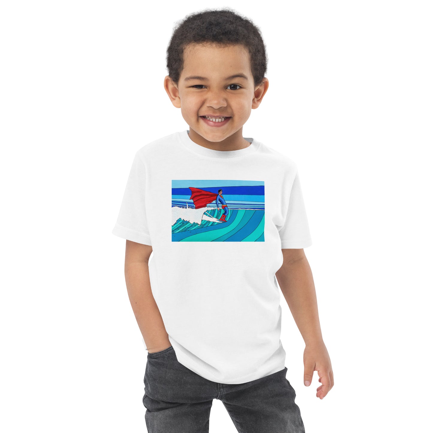 Faster Than a Speeding Bullet - Toddler Jersey T-Shirt