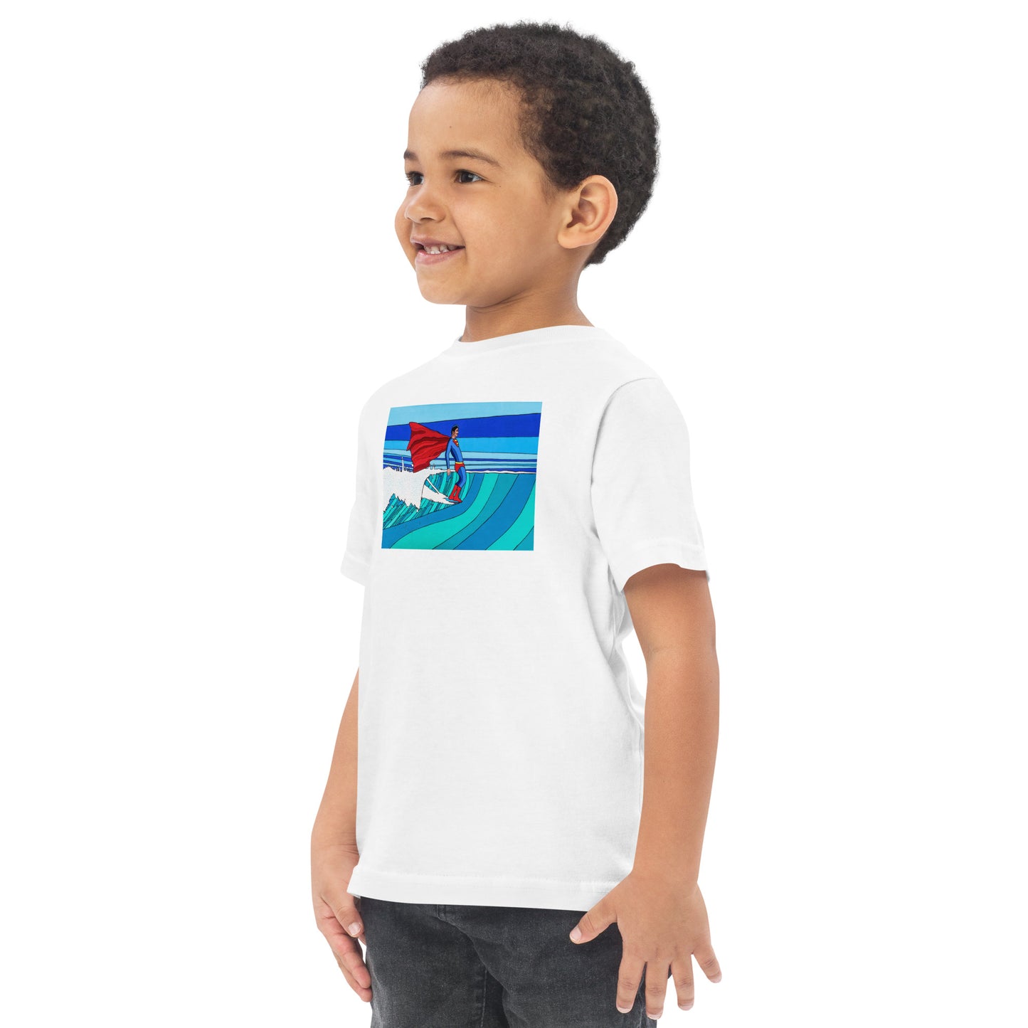 Faster Than a Speeding Bullet - Toddler Jersey T-Shirt