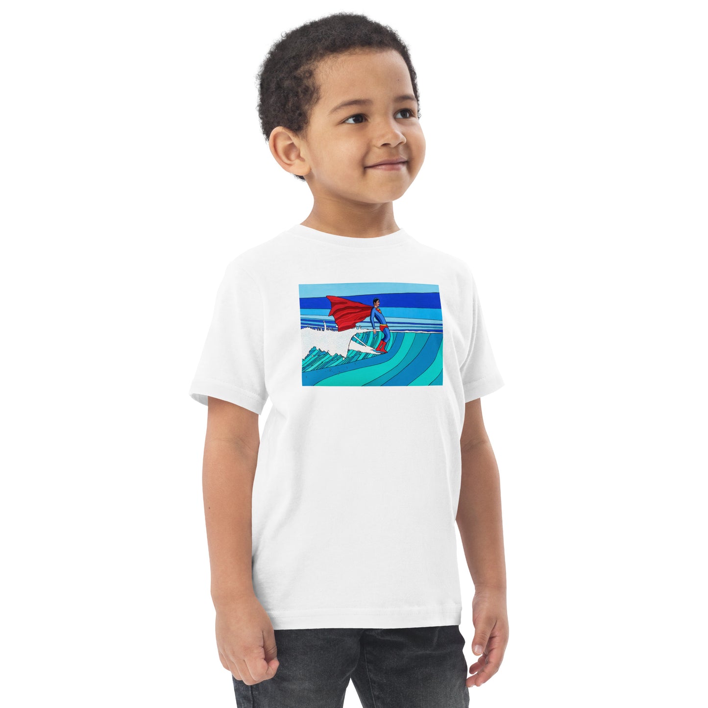 Faster Than a Speeding Bullet - Toddler Jersey T-Shirt