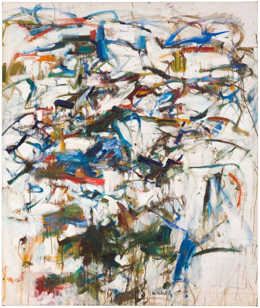 Joan Mitchell France: Joan Mitchell, August, Rue Daguerre, 1956, The Phillips Collection, Washington, DC, USA.
