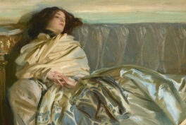 John Singer Sargent, Nonchaloir, 1911, National Gallery of Art, Washington DC, USA. Detail.