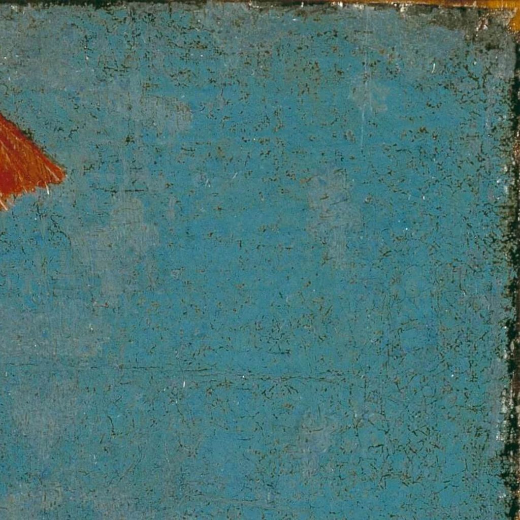 Mama Occollo: Great Princess Mama Occollo, ca. 1850-1870, Cuzco, Peru, Denver Art Museum, Denver, CO, USA. Detail.
