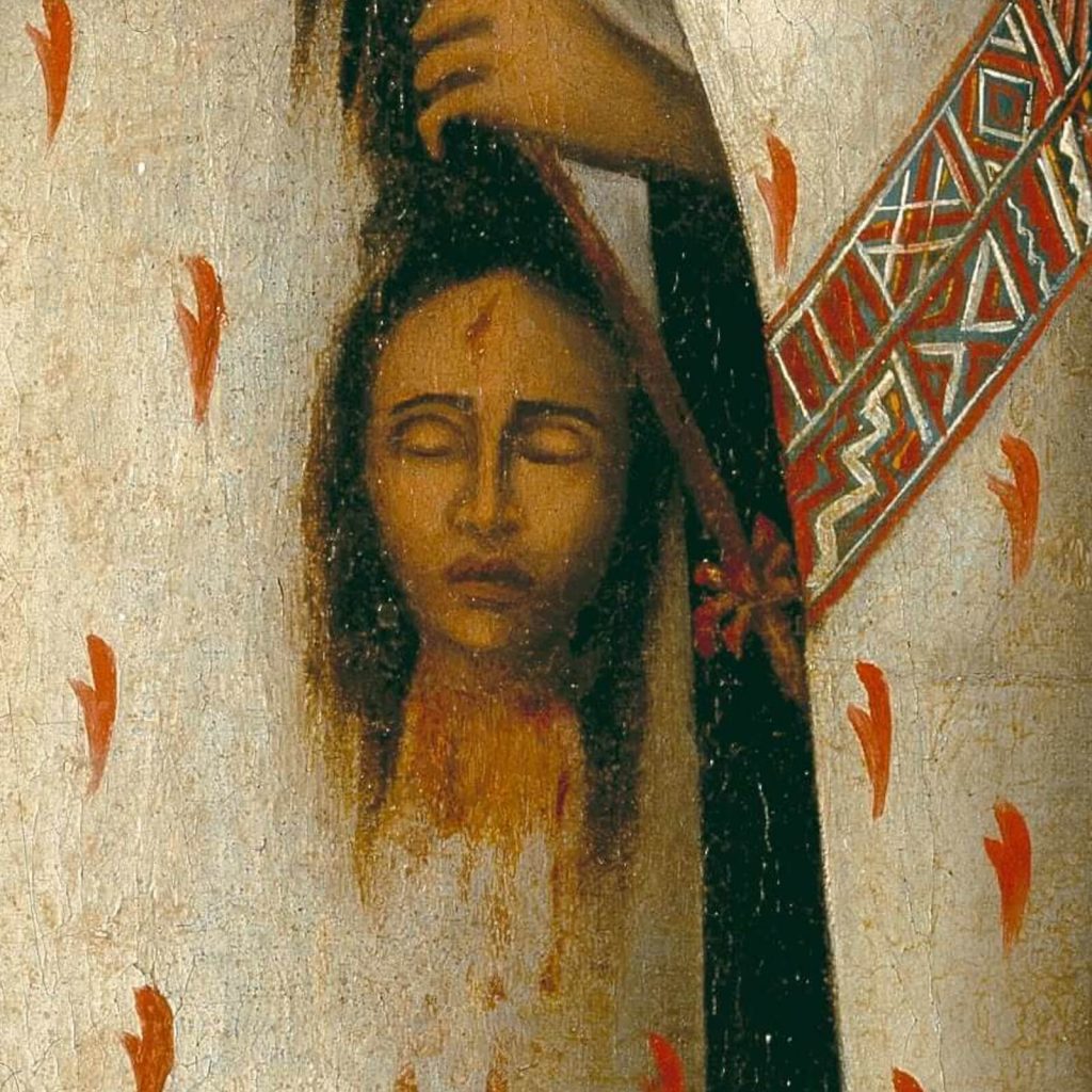 Mama Occollo: Great Princess Mama Occollo, ca. 1850-1870, Cuzco, Peru, Denver Art Museum, Denver, CO, USA. Detail.
