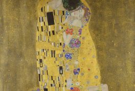 the kiss, gustav klimt