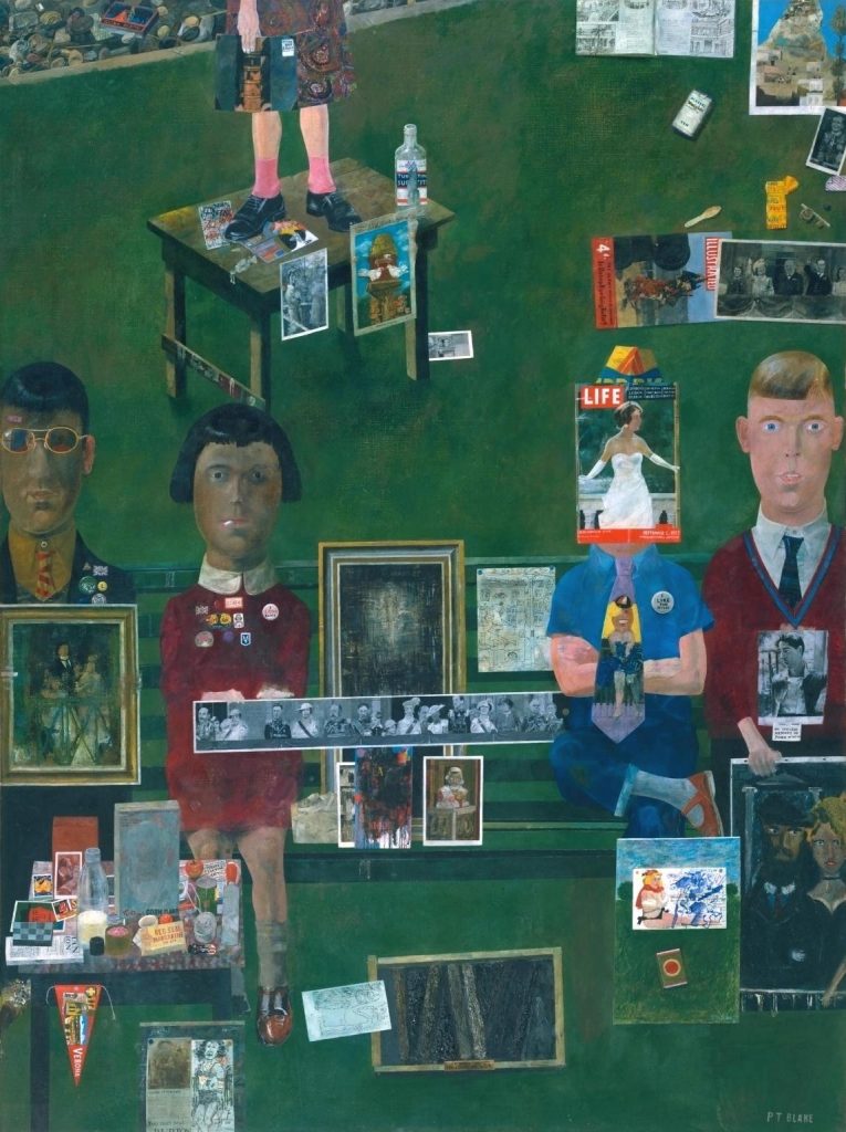 Pop Art Masterpieces: Sir Peter Blake, On the Balcony, 1957, Tate, London, UK.
