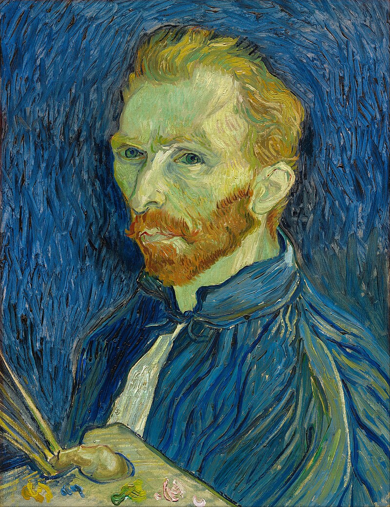 Mental Health van gogh: Vincent van Gogh, Self-Portrait, 1889, National Gallery of Art, Washington, DC, USA.