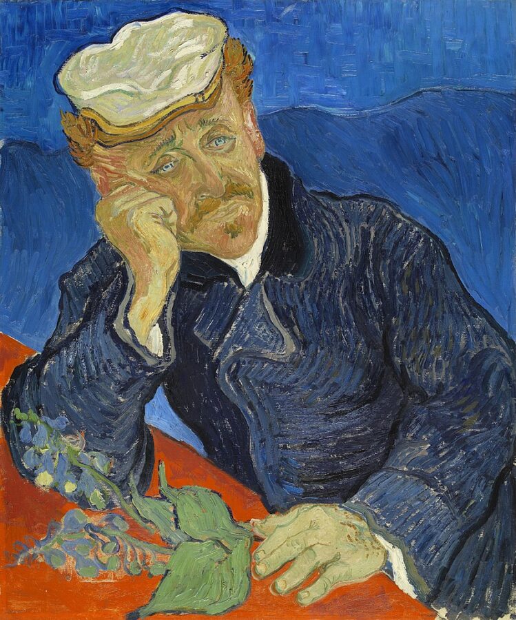 Mental Health van gogh: Vincent Van Gogh, Portrait of Dr Gachet