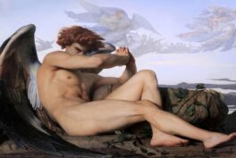 Alexandre Cabanel, The Fallen Angel, 1847, Musée Fabre, Montpellier, France.