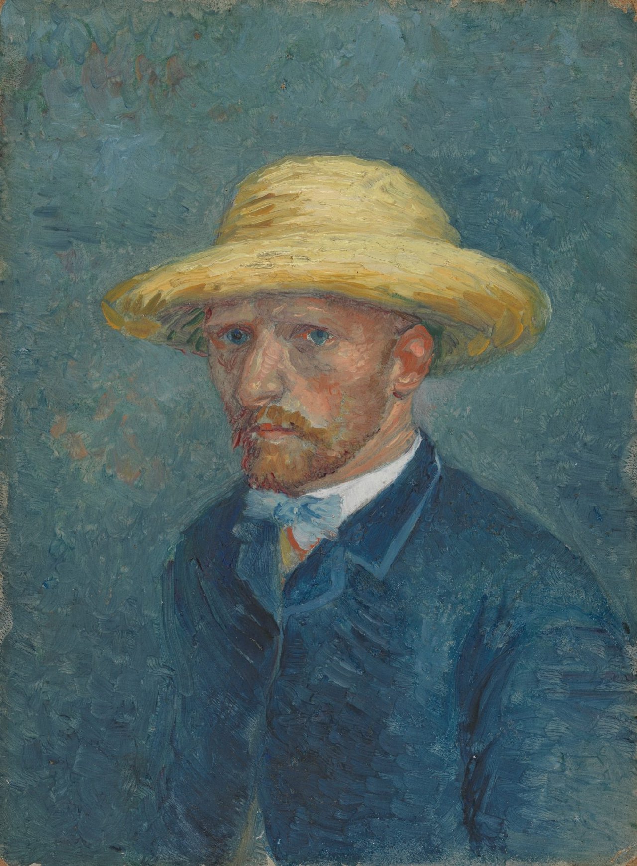 Mental Health van gogh: Vincent van Gogh, Portrait of Theo van Gogh, 1887, Van Gogh Museum, Amsterdam, Netherlands.