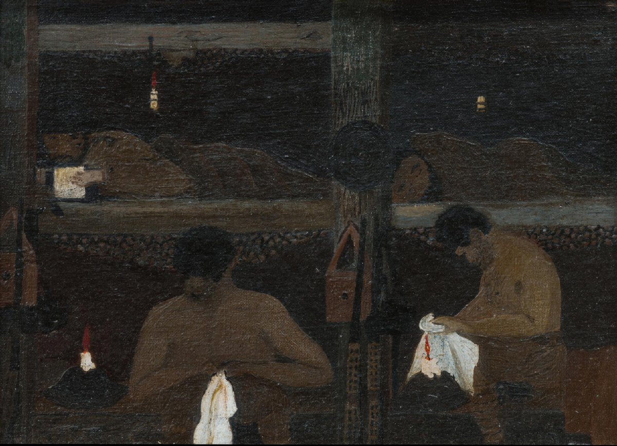 Horace Pippin: Horace Pippin, Study for The Barracks,