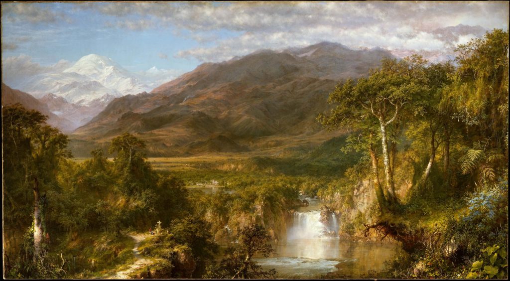 Frederic Church, Heart of the Andes, 1859, The Metropolitan Museum of Art, New York, NY, USA.