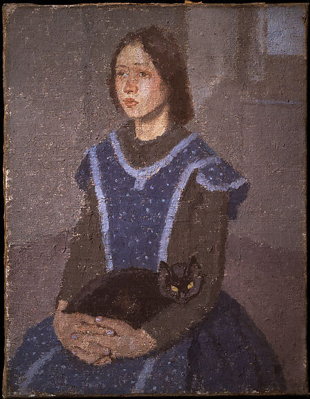 who painted cat quiz: Girl with Cat, 1918–1922, Metropolitan Museum of Art, New York City, NY, USA.