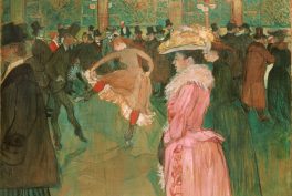 Henri de Toulouse-Lautrec, At the Moulin Rouge, The Dance, 1890, Philadelphia Museum of Art, Philadelphia, PA, USA.