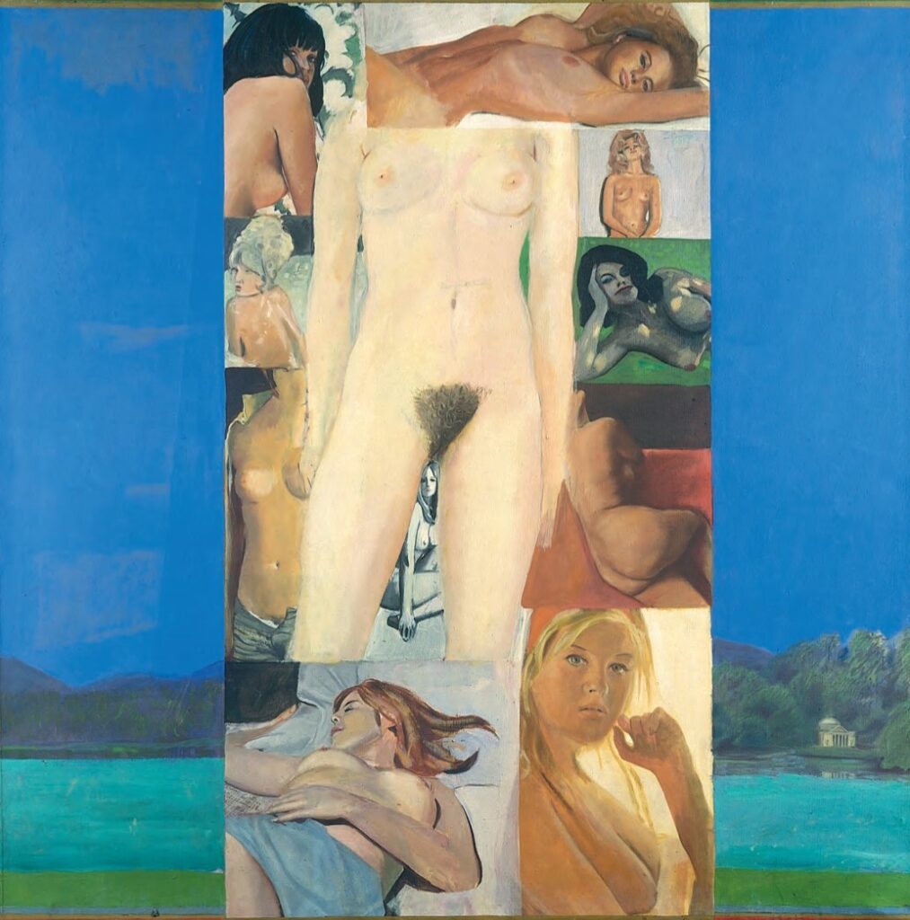 Pauline Boty: Pauline Boty, It’s a Man’s World II, 1965-66. Pop Art Heroes Britain.
