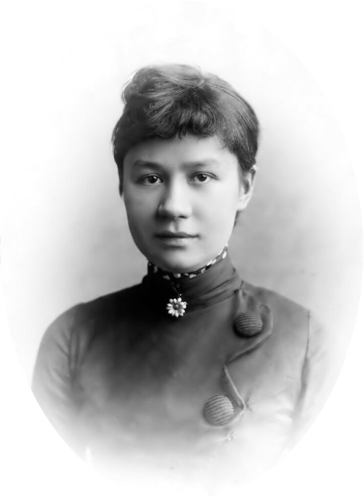 Saving Vincent: Johanna van Gogh-Bonger, April 1889. Photograph by Woodbury & Page. Wikimedia Commons (public domain).
