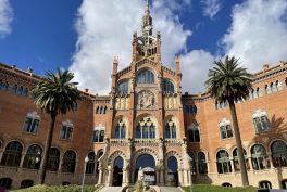 Lluís Domènech i Montaner, Hospital de la Santa Creu i Sant Pau, 1902-1930, Barcelona, Spain, Photo by Joanna Kaszubowska.