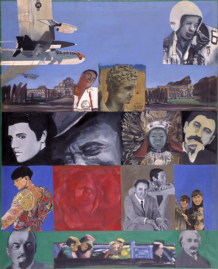 Pauline Boty: Pauline Boty, It’s a Man’s World I, 1964. PaulineBoty.org. 
