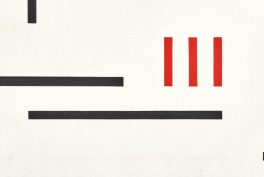 Marlow Moss, White, Black and Red, 1950, Sotheby’s