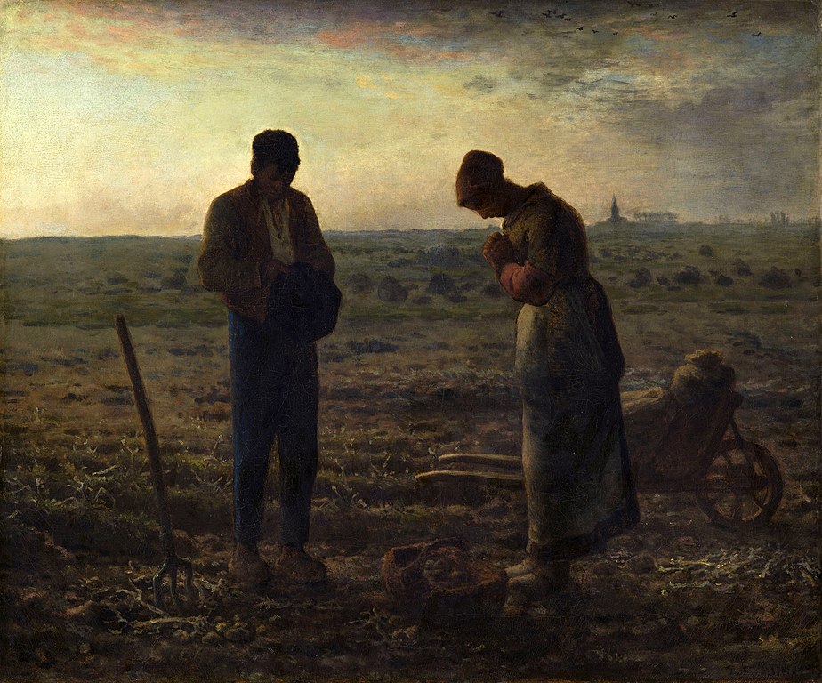 tonalism: Jean-François Millet, The Angelus, 1857–1859, Musée d’Orsay, Paris, France.
