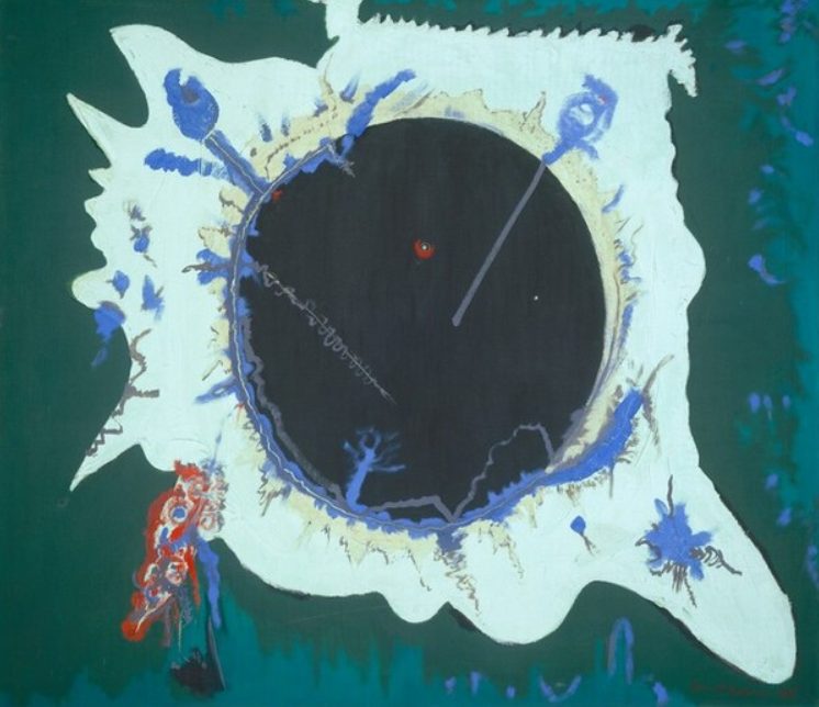 Barnett Newman, Pagan Void, 1946, oil on canvas, National Gallery of Art, Washington, USA.