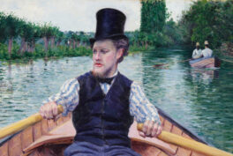 Gustave Caillebotte. Boating Party, about 1877–78. Musée d’Orsay, Paris, Purchased thanks to the exclusive patronage of LVMH, 2022. Photo courtesy of GrandPalaisRmn (Musée d’Orsay) / Sophie Crépy
