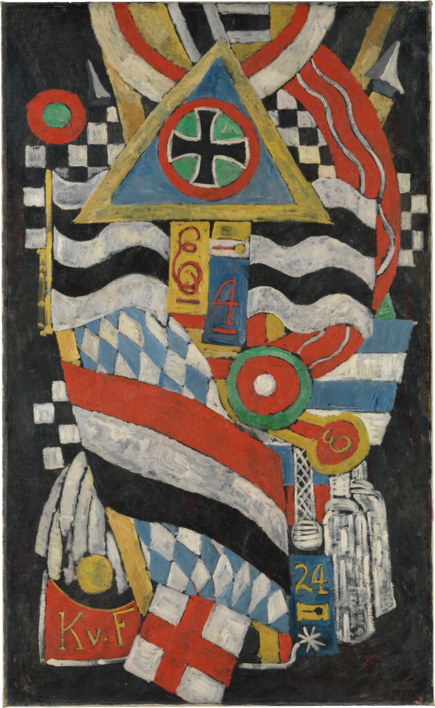 Marsden Hartley: Marsden Hartley, Portrait of a German Officer, 1914, The Metropolitan Museum of Art, New York, USA.
