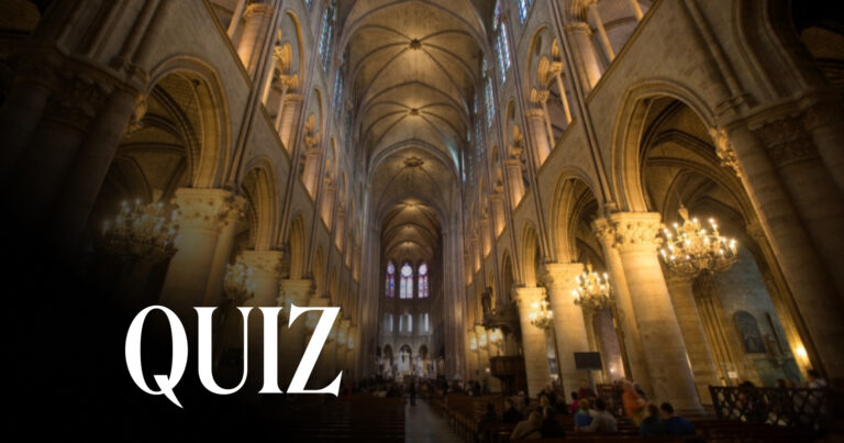 Inside view of Notre-Dame de Paris, 1163-1182, Paris, France. AlJazeera.
