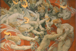 Myth and Legend, John Singer Sargent, Orestes pursued by the Furies, 1921, Museum of Fine Arts, Boston, USA