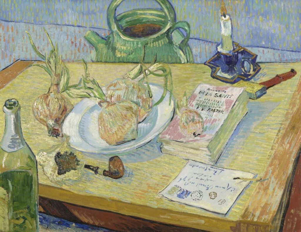 Mental Health van gogh: Vincent van Gogh, Still Life with a Plate of Onions