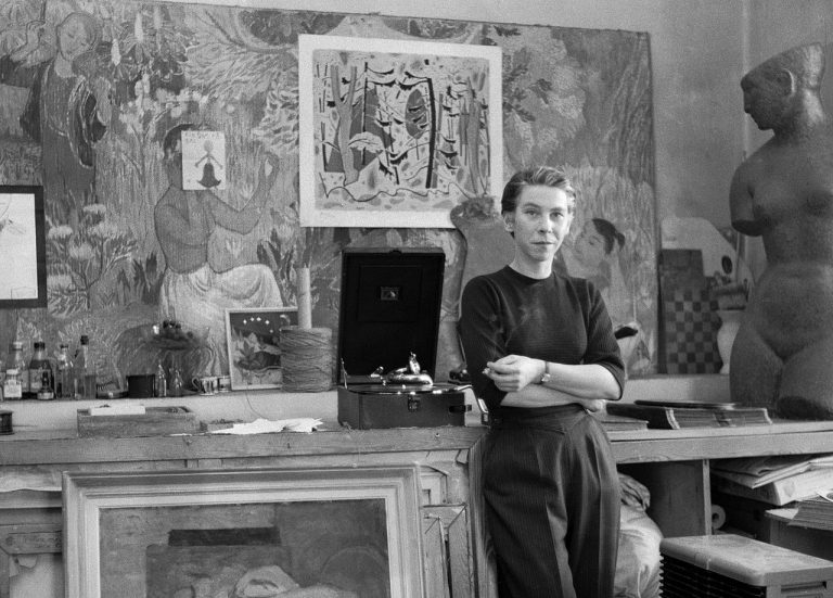 Tove Jansson Moomins: Reino Loppinen, Portrait of Tove Jansson, 1956. Wikimedia Commons (public domain).
