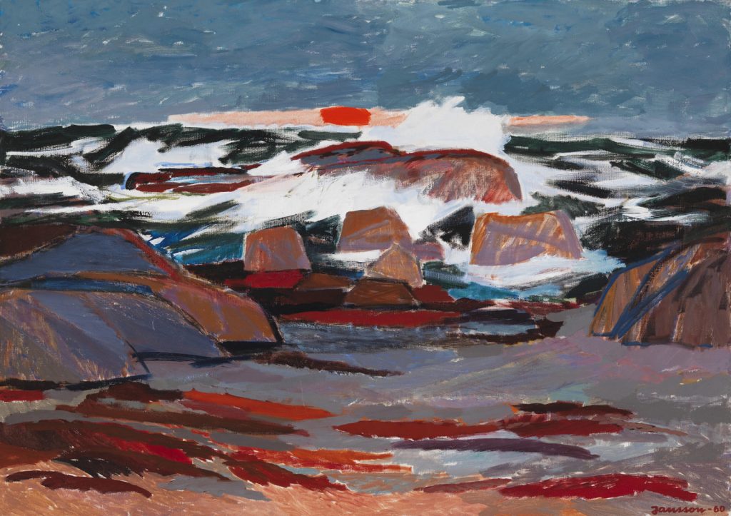 Tove Jansson Moomins: Tove Jansson, The Shore, 1960. © Moomin CharactersTM.
